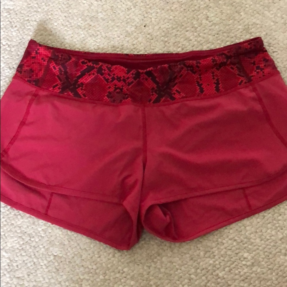 Lululemon speed up shorts